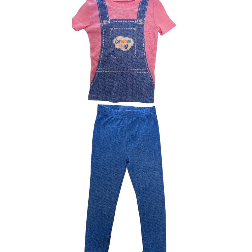 Ms Rachel Toddler Pajama Set Dream Big Pink
Blue 2pc Sleepwear Size 4T